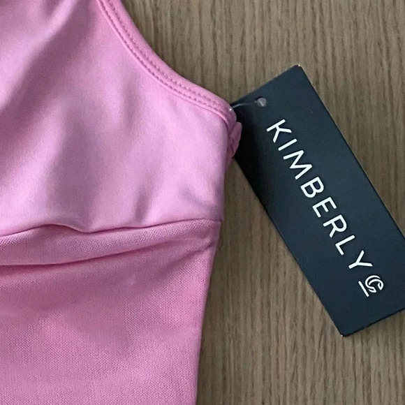 🆕Kimberly Pink Mesh Insert Rushed Sport Set L🆕 - Picture 11 of 11